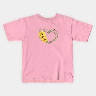 Sunflower Lover Kids T-Shirt